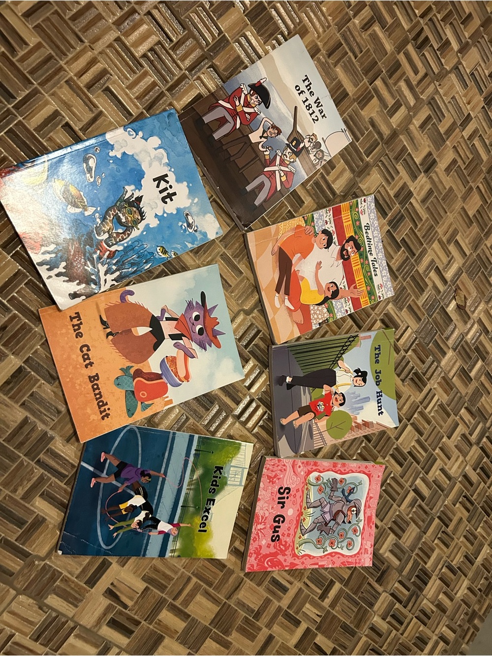 Kids reading books